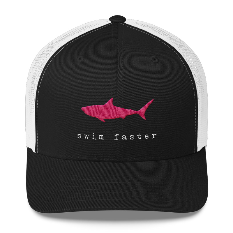 Swim Faster Trucker Hat