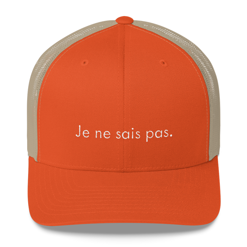 French Trucker Hat